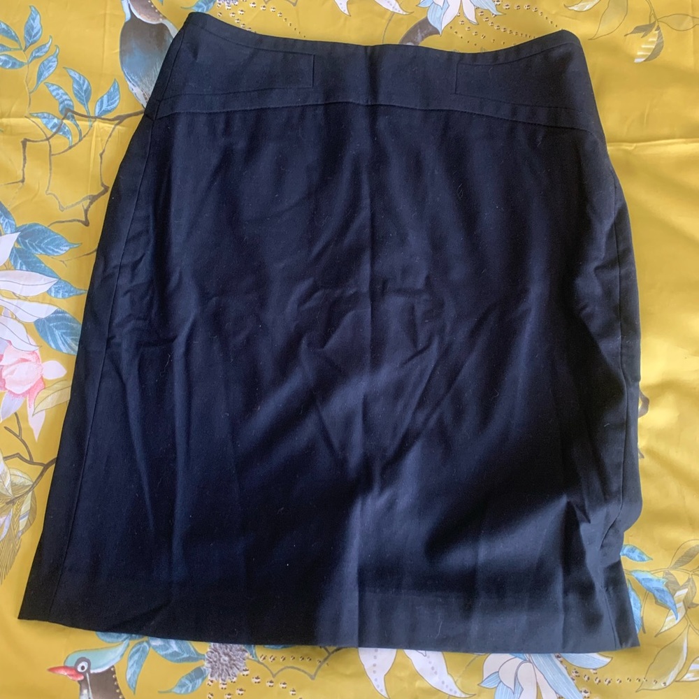 The limited navy suit skirt size 6